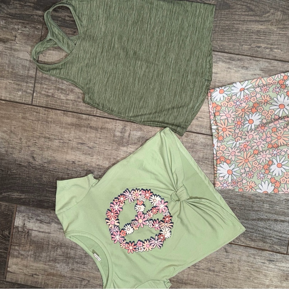 Green Active Girls bundle .